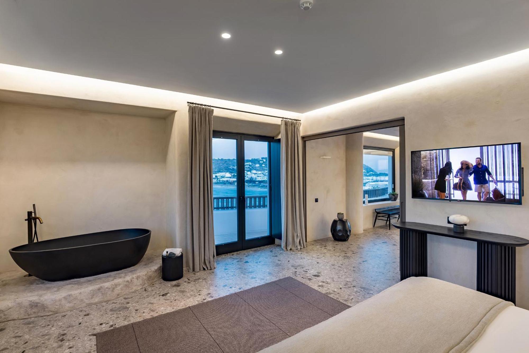 Aeonic Suites And Spa Mykonos Town Экстерьер фото