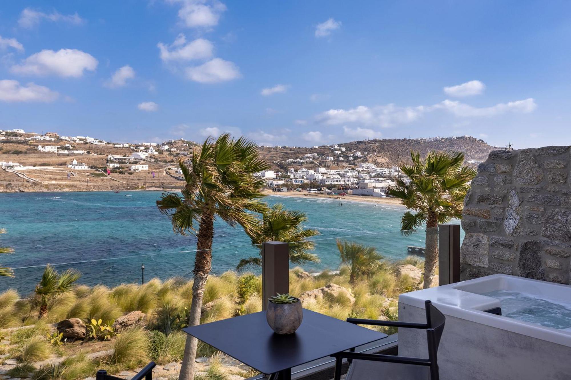 Aeonic Suites And Spa Mykonos Town Экстерьер фото