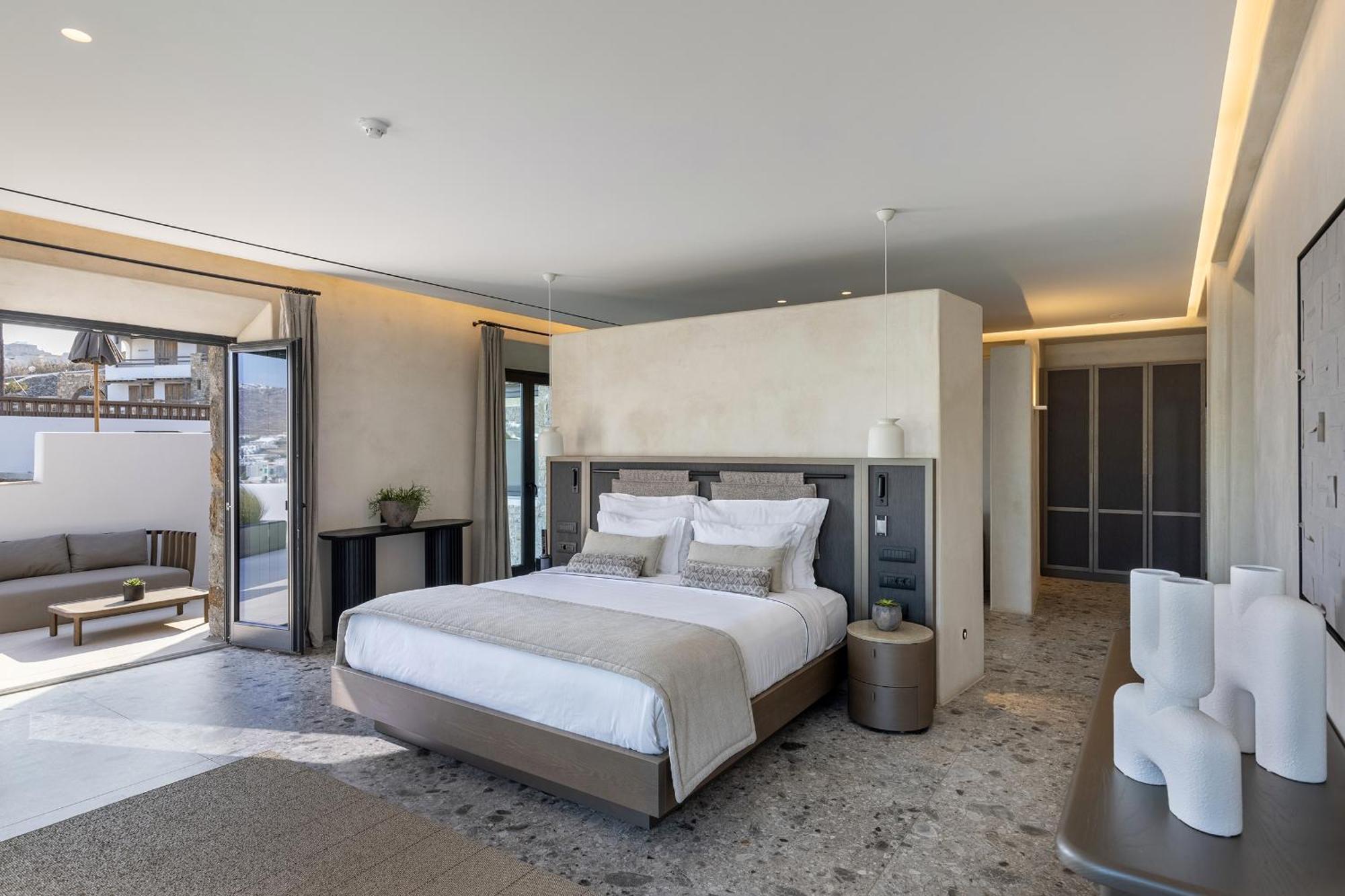 Aeonic Suites And Spa Mykonos Town Экстерьер фото