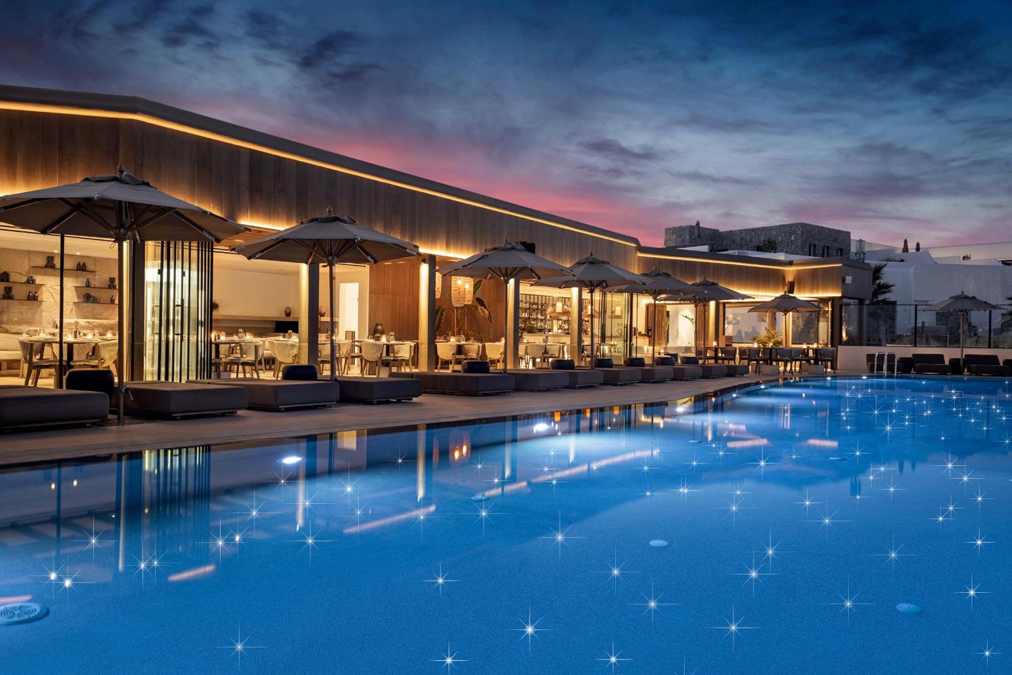 Aeonic Suites And Spa Mykonos Town Экстерьер фото