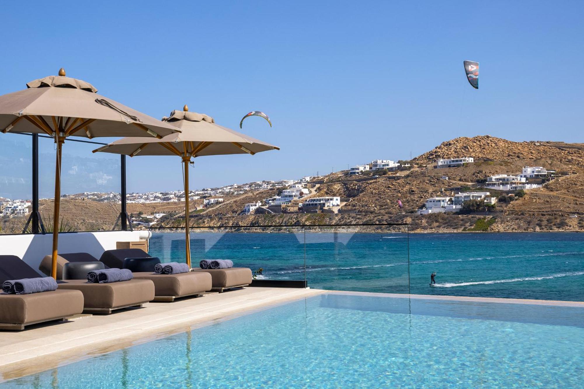 Aeonic Suites And Spa Mykonos Town Экстерьер фото