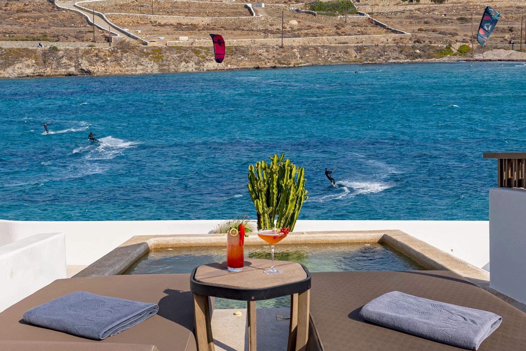 Aeonic Suites And Spa Mykonos Town Экстерьер фото