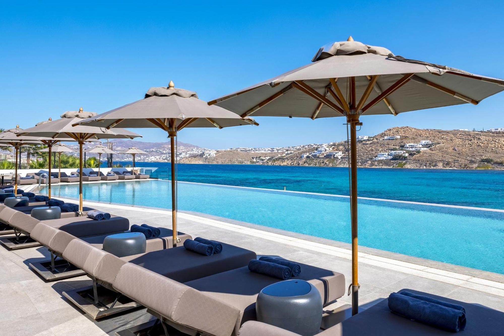 Aeonic Suites And Spa Mykonos Town Экстерьер фото