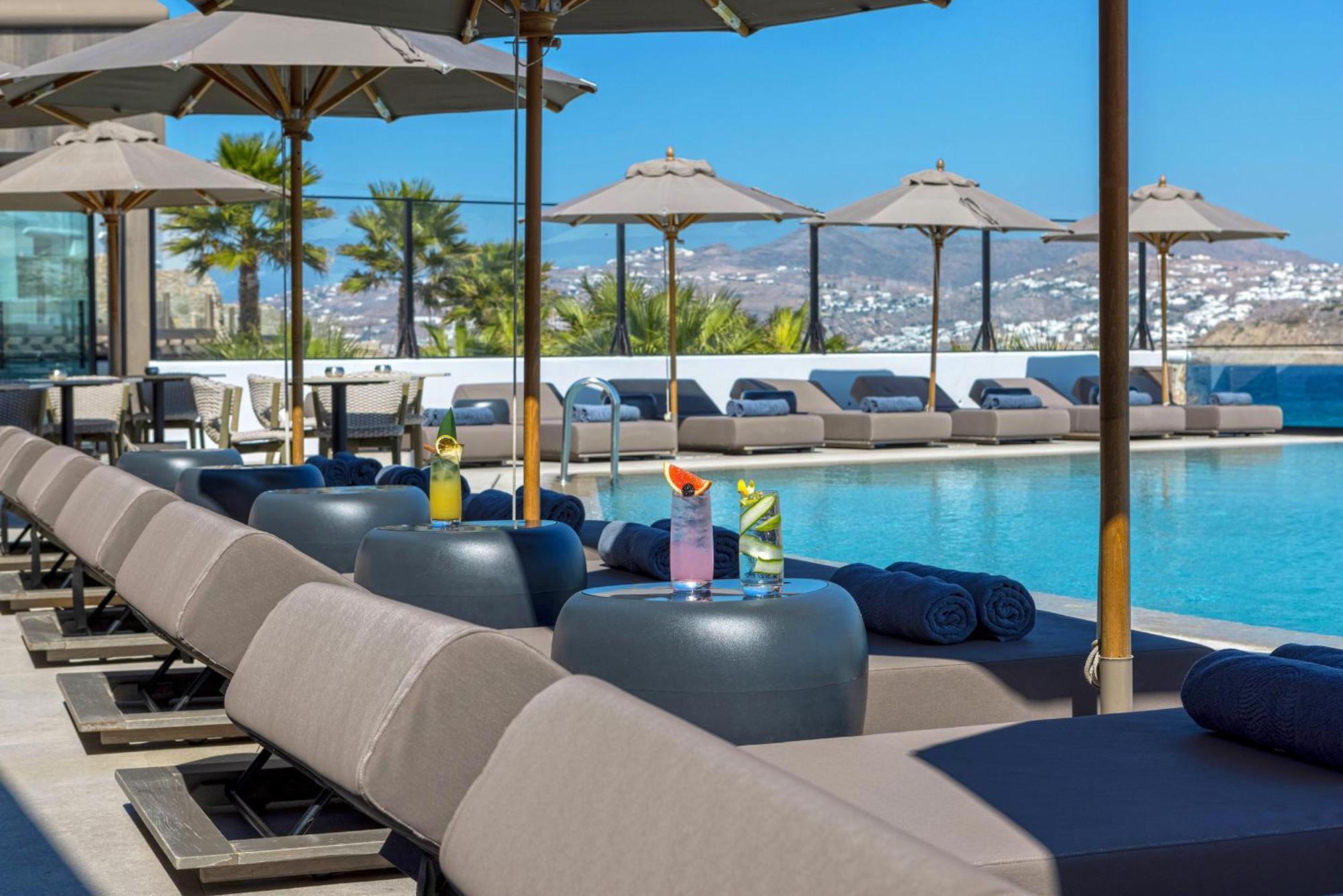 Aeonic Suites And Spa Mykonos Town Экстерьер фото