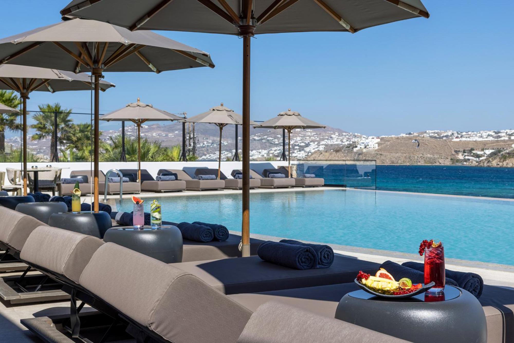 Aeonic Suites And Spa Mykonos Town Экстерьер фото