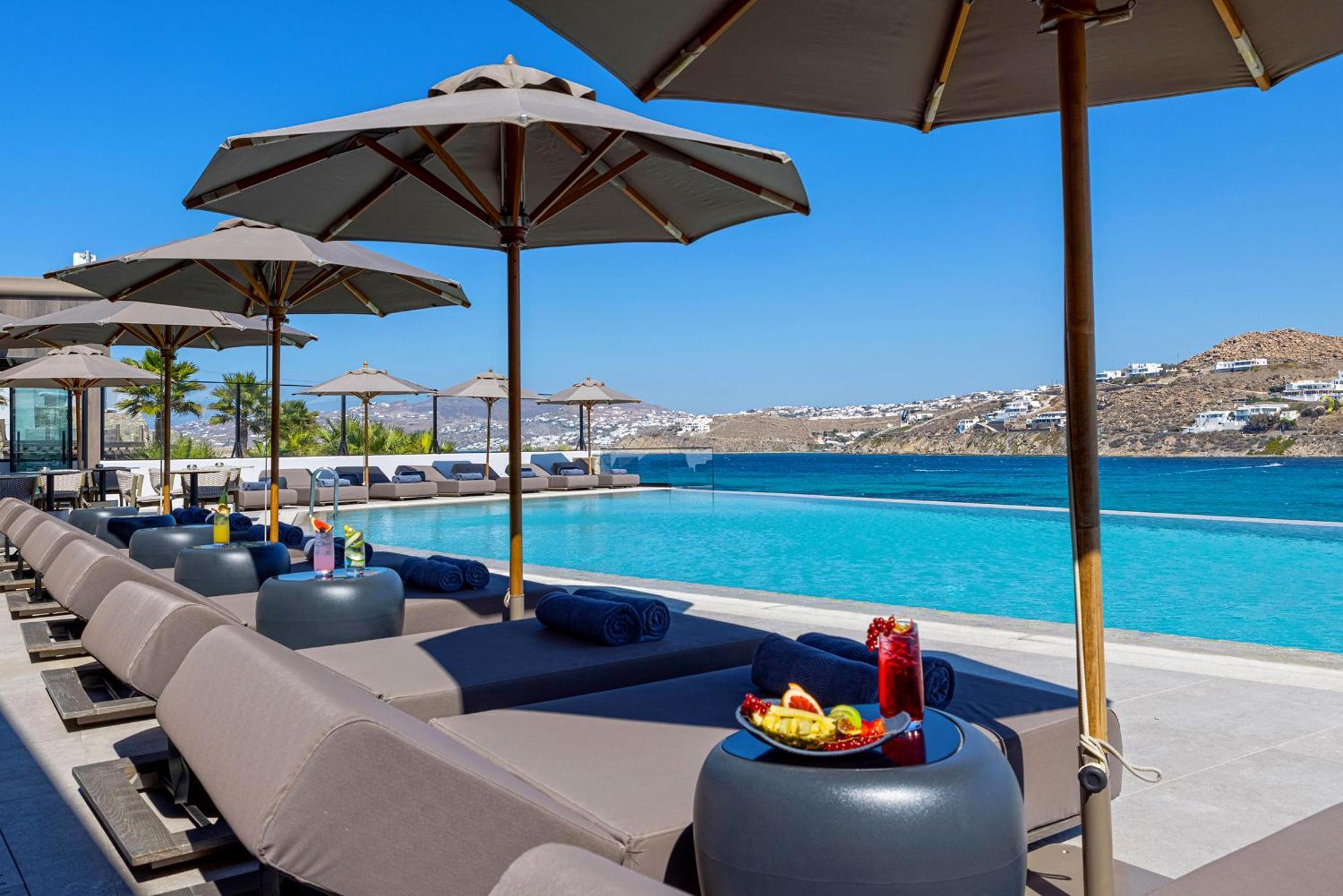 Aeonic Suites And Spa Mykonos Town Экстерьер фото