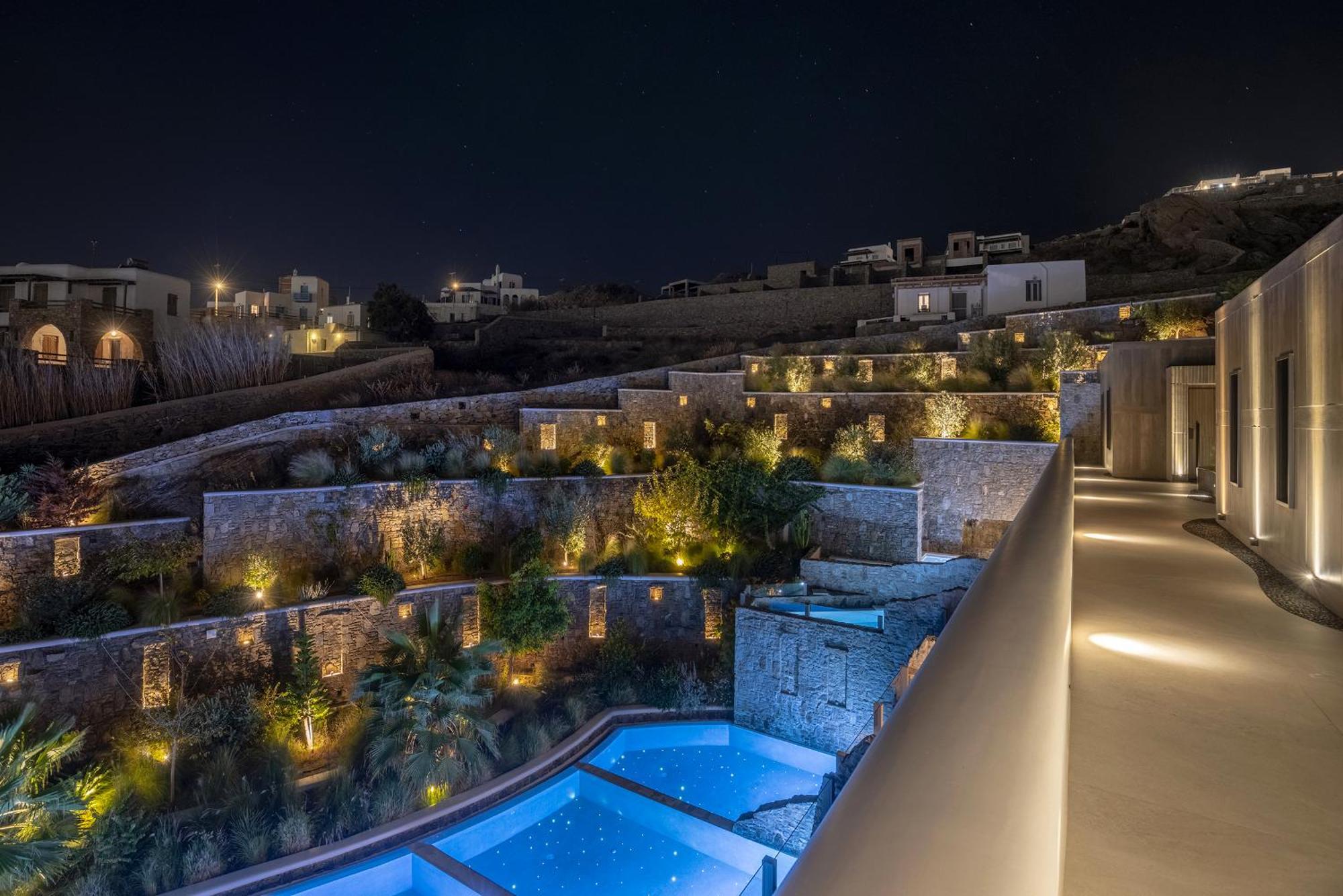 Aeonic Suites And Spa Mykonos Town Экстерьер фото